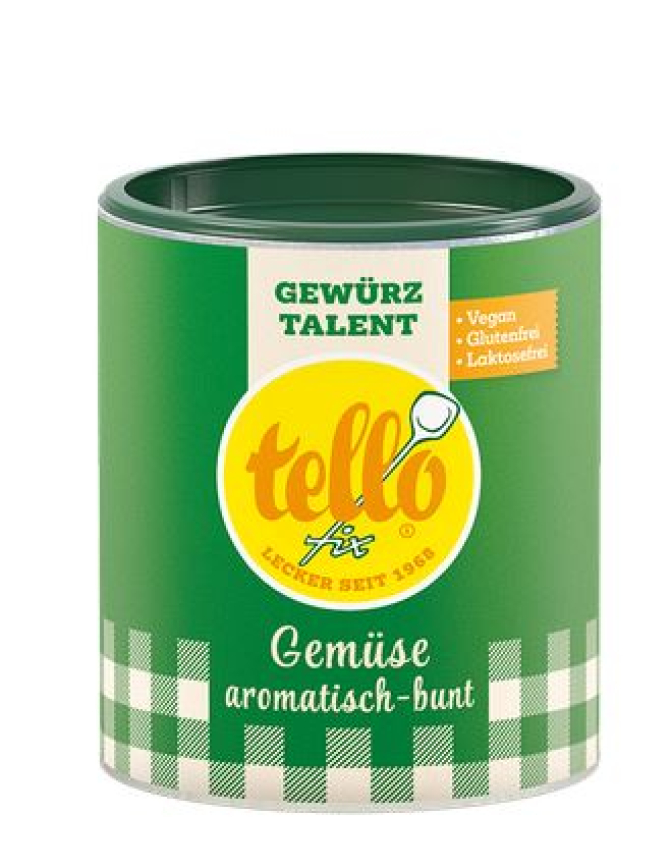 Gewürz Talent Gemüse 120g - tellofix